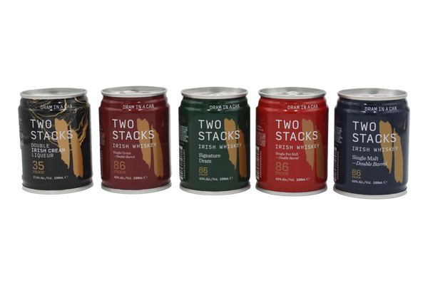 Two Stacks "Dram in a Can" Lineup